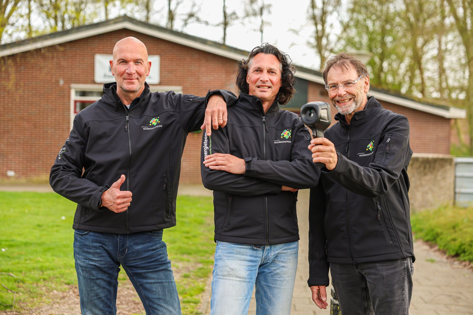 Het Energieteam bij buurthuis De Zuidert in Emmeloord