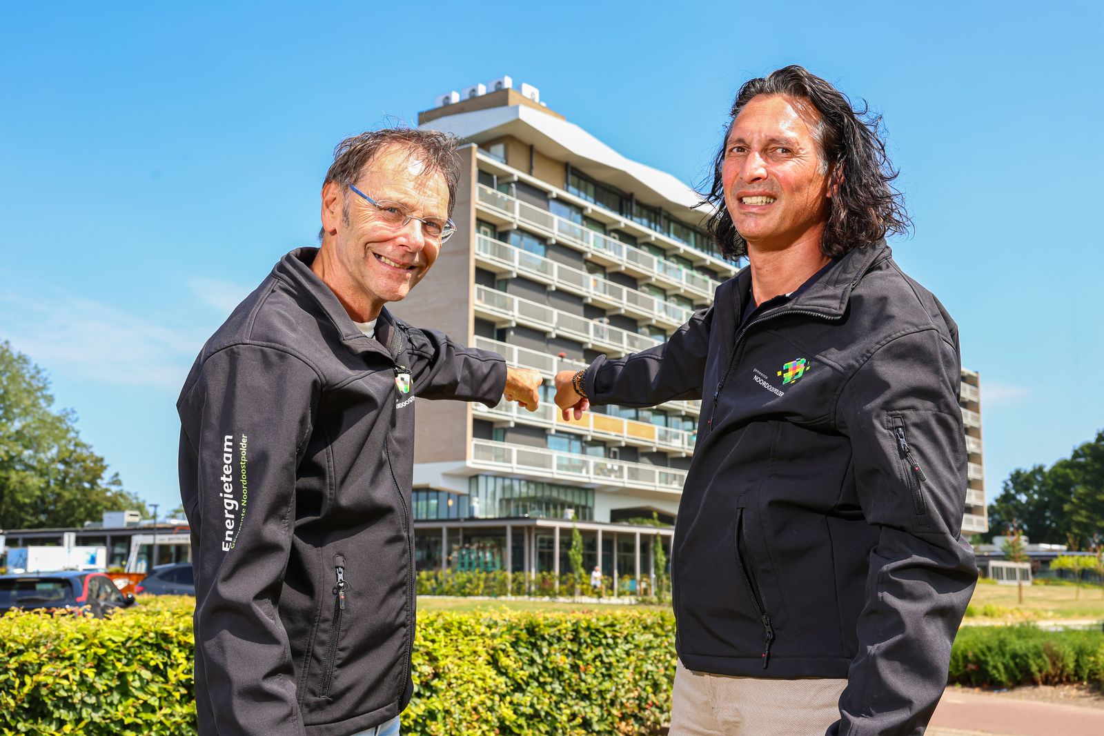 Het Energieteam van Gemeente Noordoostpolder bij De Golfslag in Emmeloord