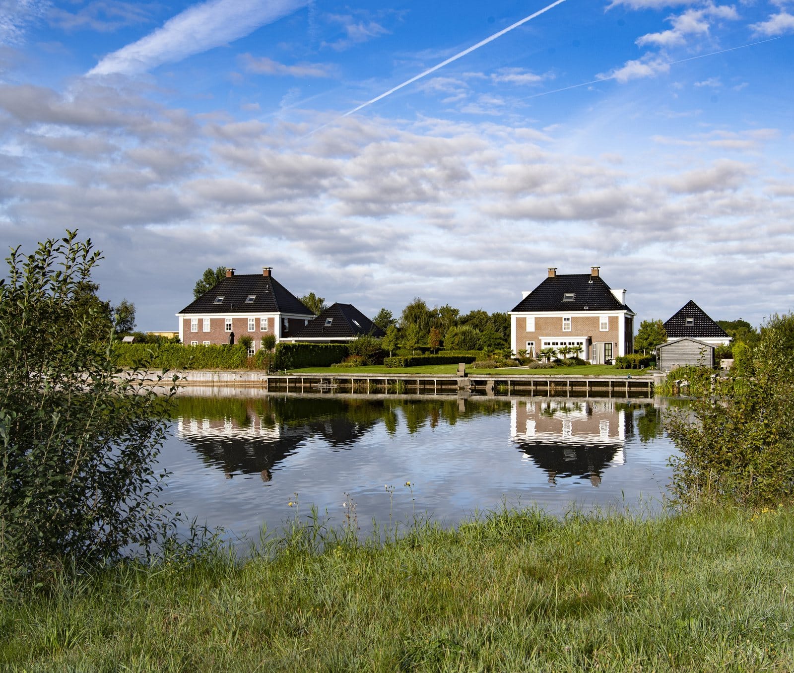 Villa’s aan het water op Landgoed de Woldberg