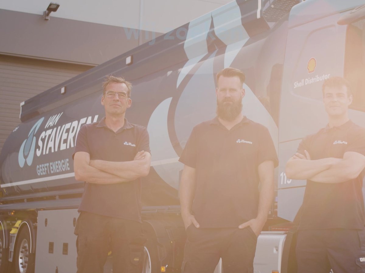Vacatureontwerp voor Van Staveren: chauffeurs gezocht